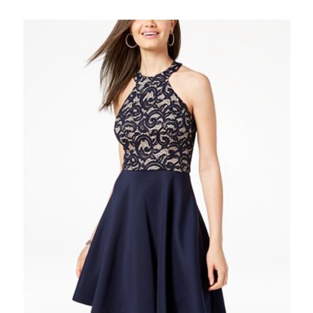 Womens lace Halter dress